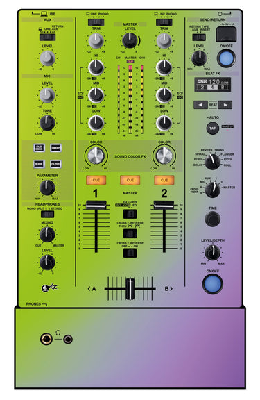 Pioneer DJ DJM 450 Skin Smooth Gradienter V1